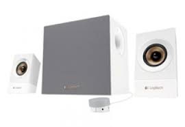 Logitech - Z533 2.1 Speaker-System white